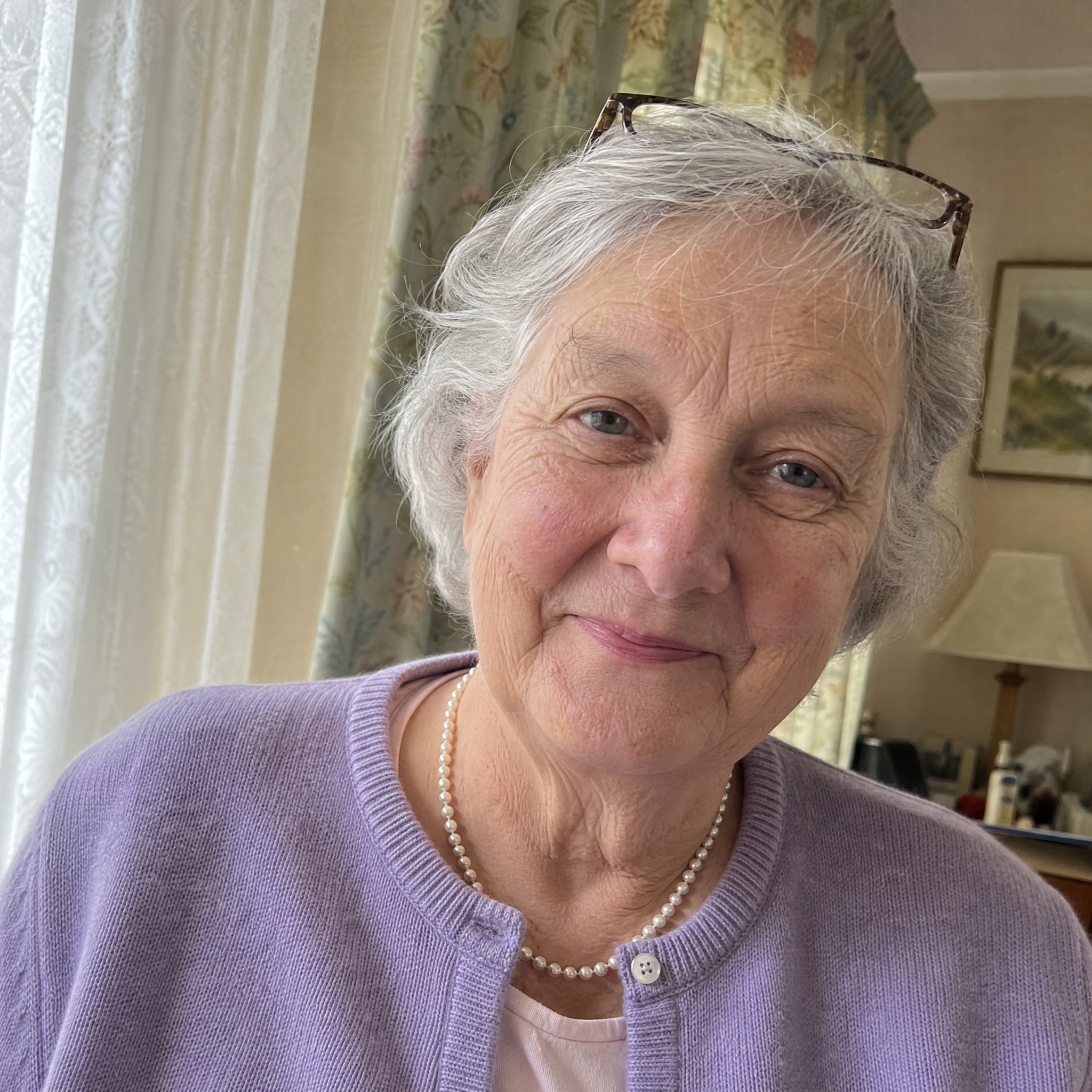 Portrait of a woman in her late sixties